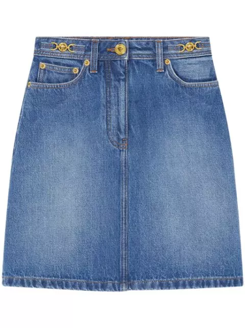 Versace A-line denim mini skirt Women 0113