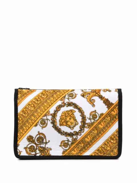 Cheap Versace Baroque print wash bag Women 0120