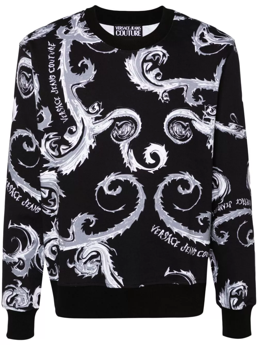 Versace Jeans Couture Chromo Couture cotton sweatshirt Men 0114