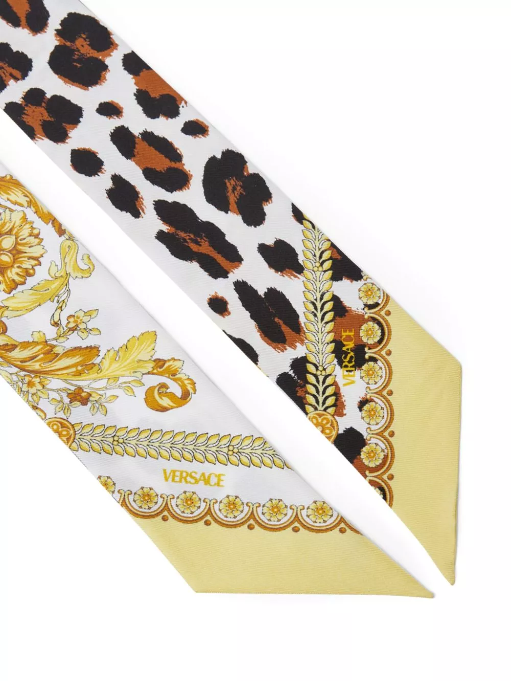 Affordable Versace Barocco-print tie scarf Men 0116