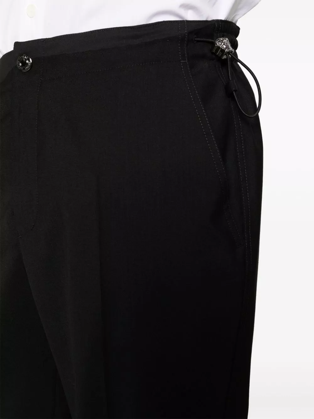 Affordable Versace Medusa Head pleated tailored trousers Men 0114