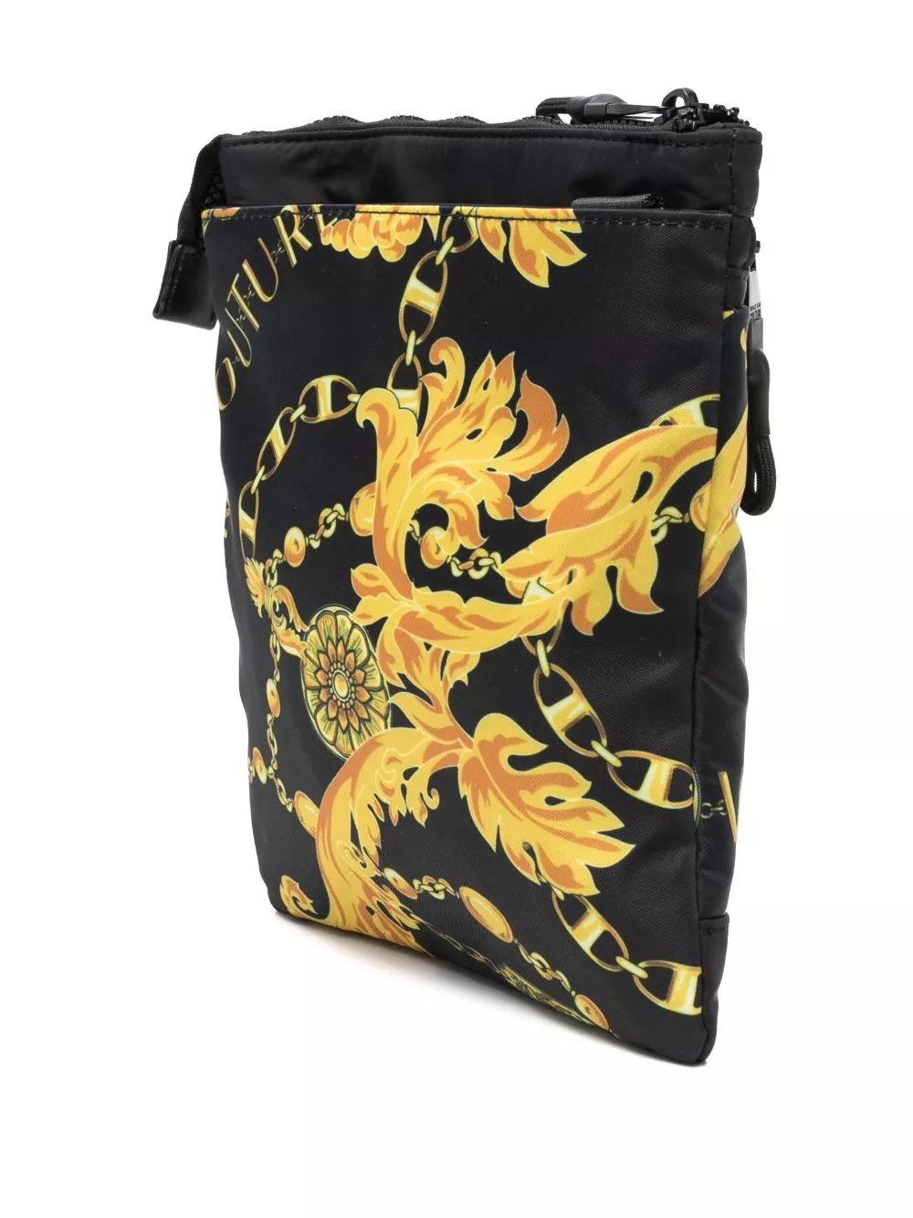 Affordable Versace Jeans Couture baroque-pattern print messenger bag Men 0131