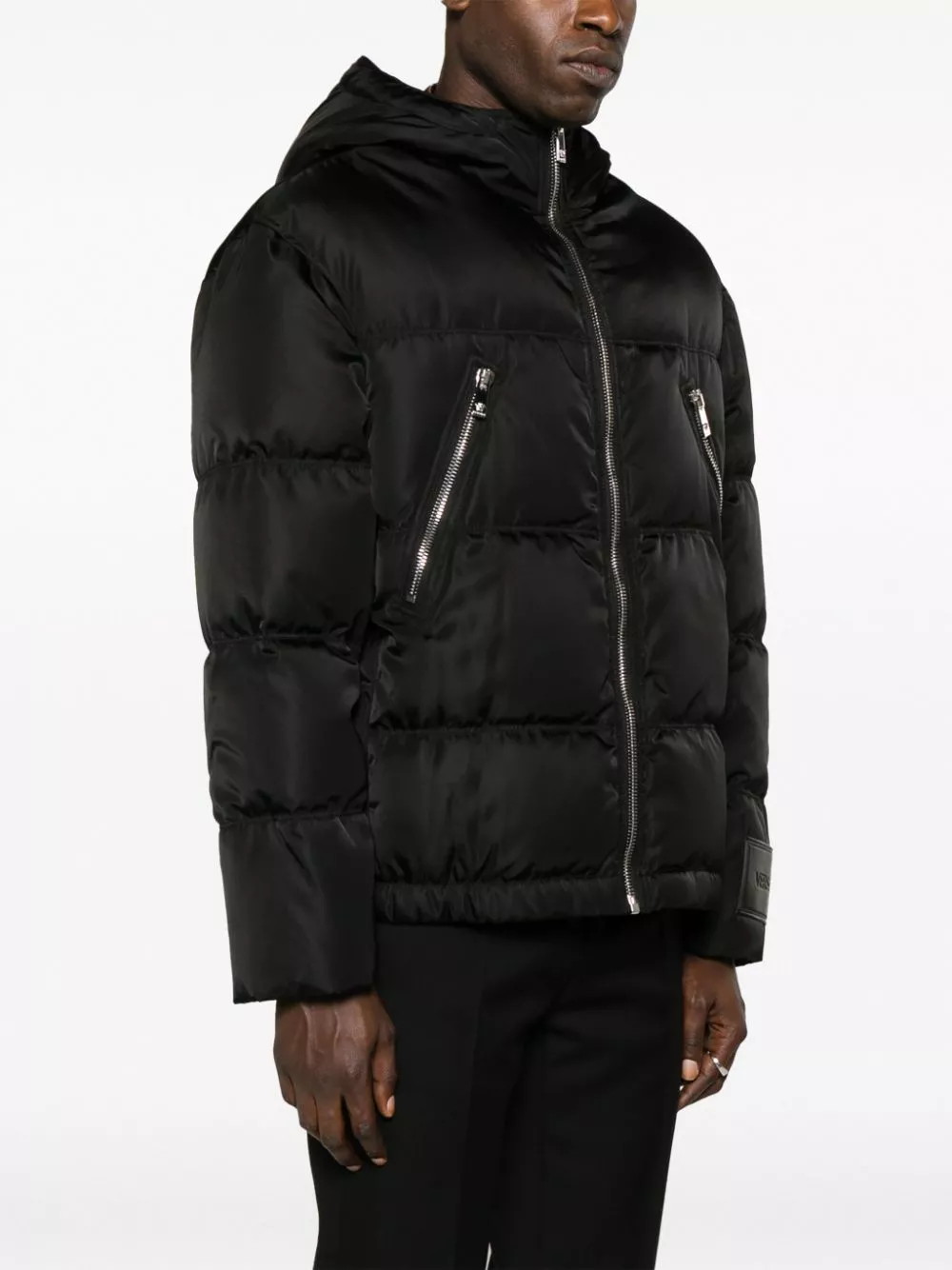 Affordable Versace zip-detail puffer jacket Men 0114