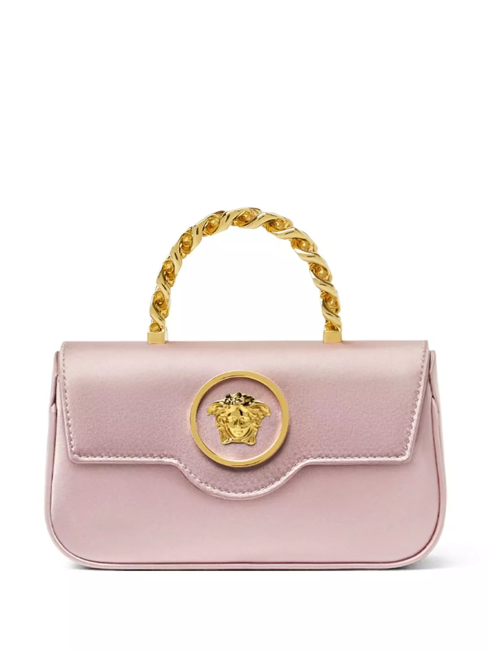 Cheap Versace La Medusa satin mini bag Women 0130