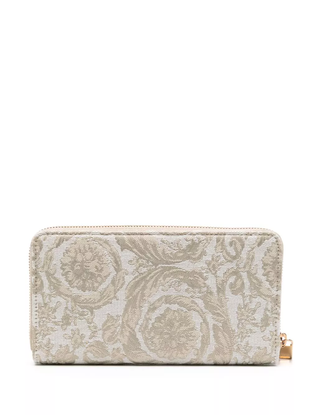 Affordable Versace embroidered-logo jacquard wallet Women 0119