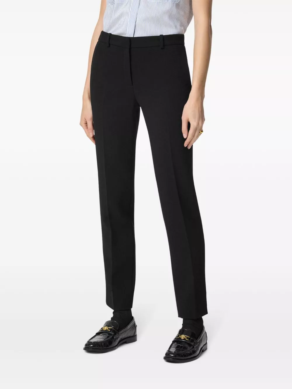 Cheap Versace low-rise slim-cut trousers Women 0113