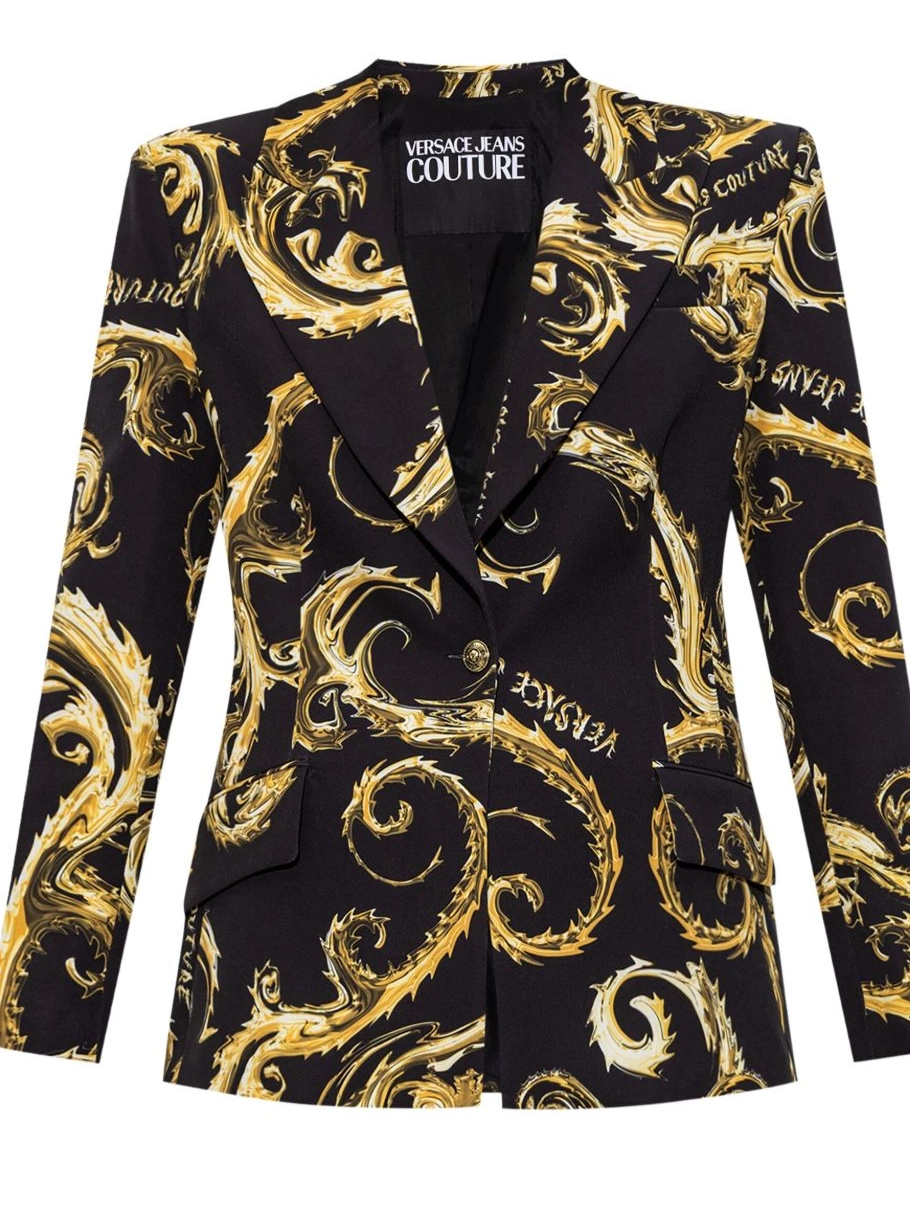 Affordable Women Jeans Barocco-print Versace Couture blazer 0224