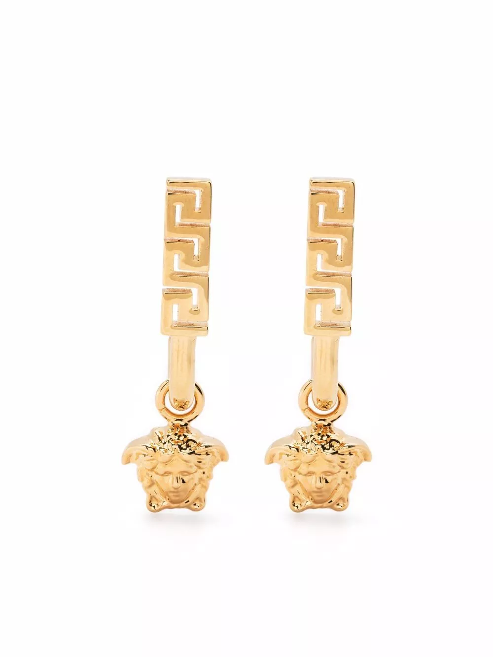 Affordable Versace Greca Medusa drop earrings Women 0205