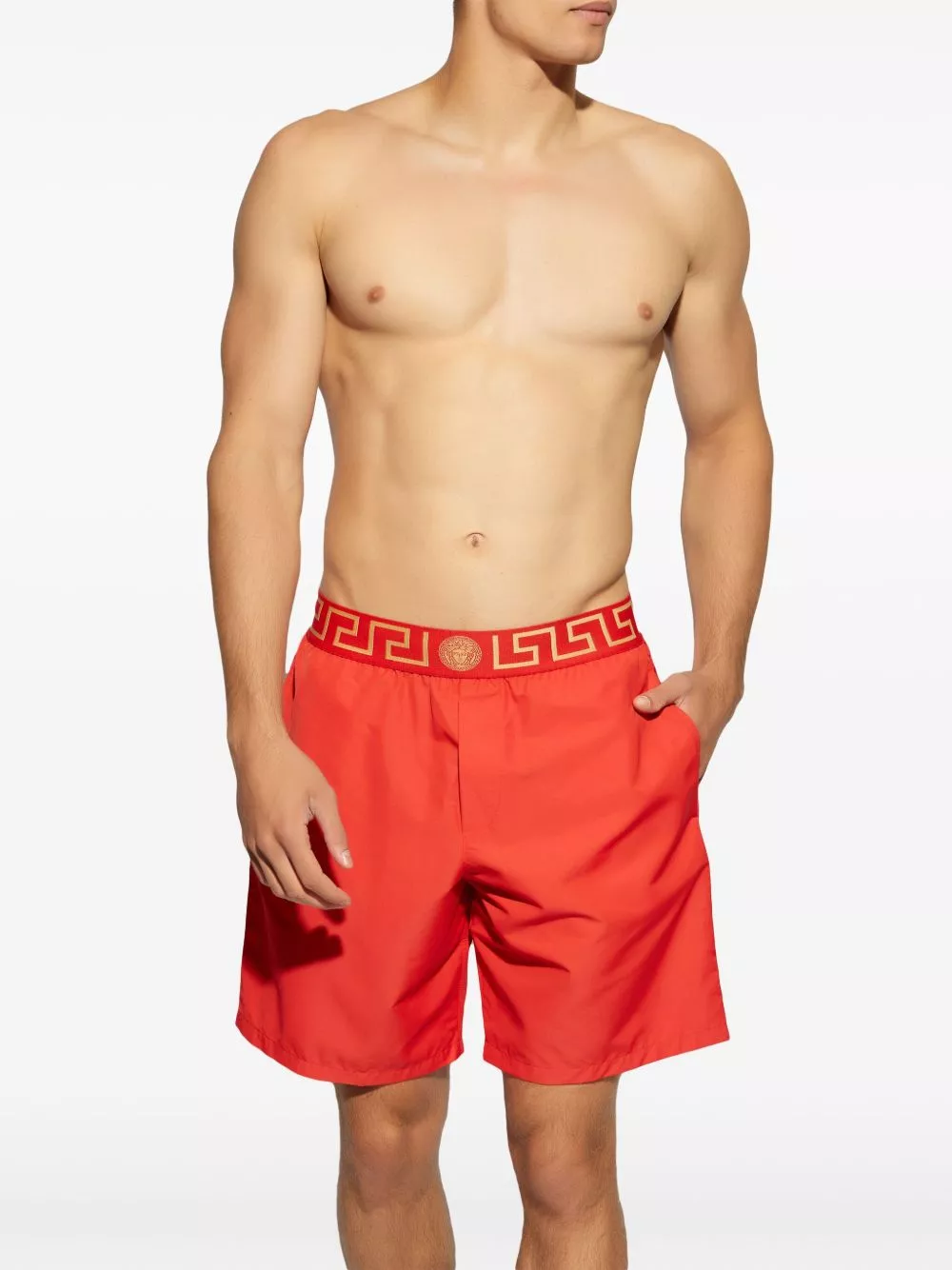 Affordable Versace Greca Border boardshorts Men 0201