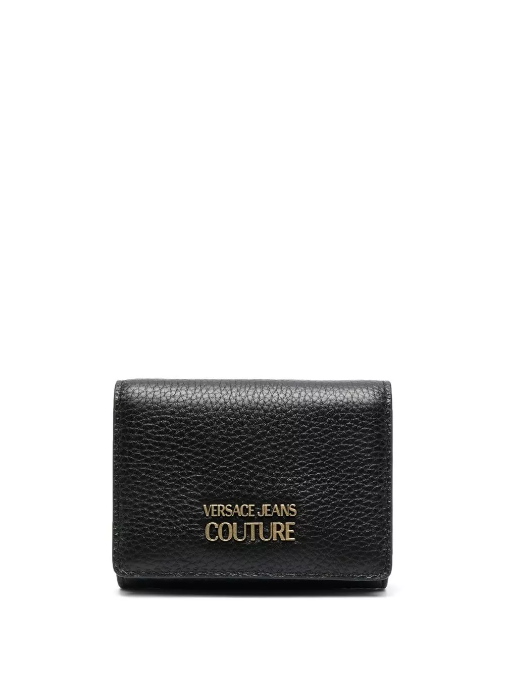 Cheap Versace Jeans Couture logo-plaque grained leather wallet Men 0203