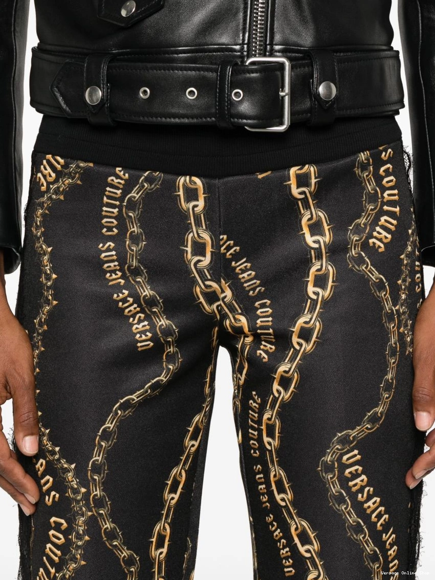 Cheap trousers Jeans Chain Versace Couture lace Couture Women 0220