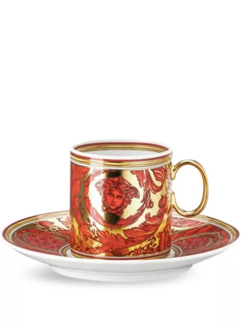 Cheap Versace Medusa Garland espresso cup and saucer Men 0204