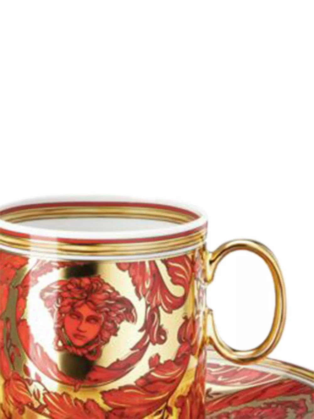 Cheap Versace Medusa Garland espresso cup and saucer Men 0204