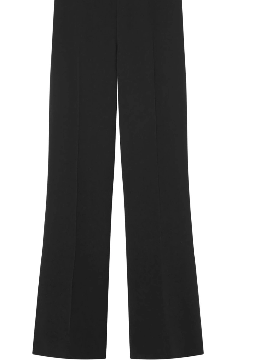 Cheap Women trousers Versace detailing logo-buckle 0303