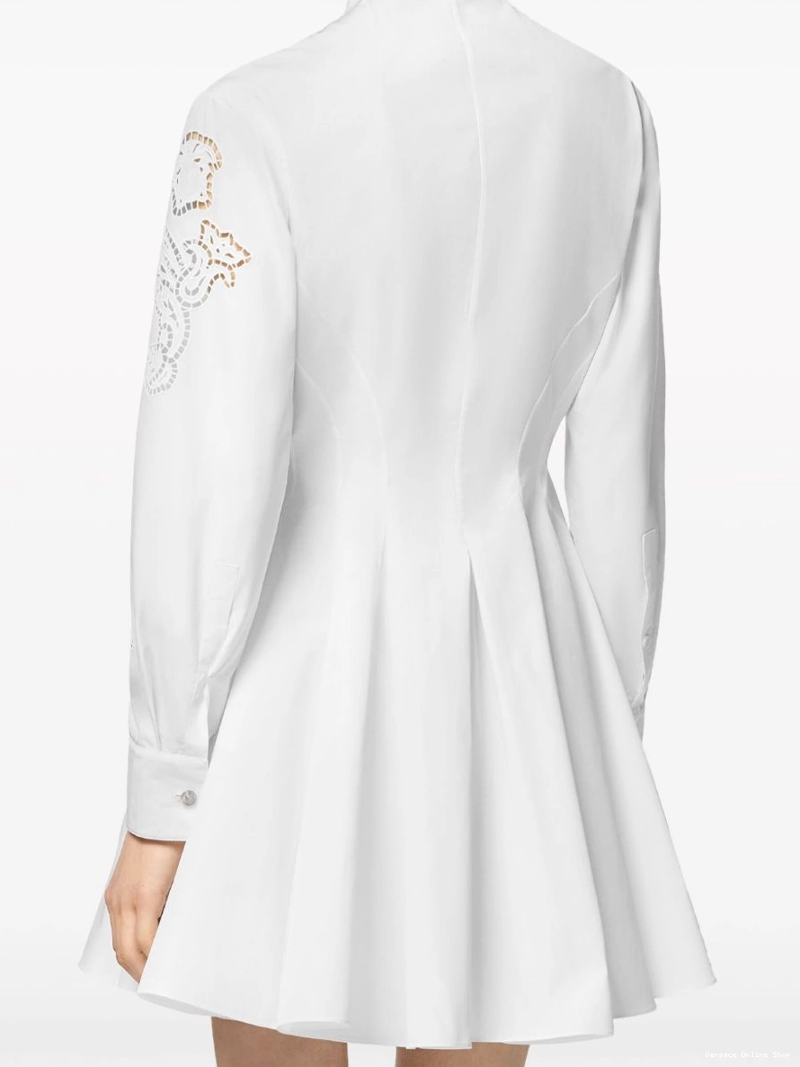 Affordable Sangallo-embroidered shirt Versace dress mini Women 0311