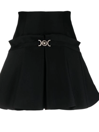 box-pleat Medusa '95 Versace mini skirt Women 0308